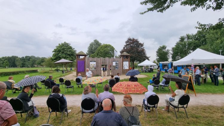 Een geslaagde bijeenkomst in het park